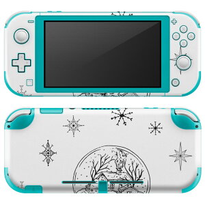 igsticker Nintendo Switch Lite ��p �f�U�C���X�L���V�[�� �S�� �j���e���h�[ �X�C�b�` ���C�g ��p �Q�[���@ �J�o�[ �A�N�Z�T���[ �t�B���� �X�e�b�J�[ �G�A�t���[ 017826 �N���X�}�X �X�m�[�h�[���@