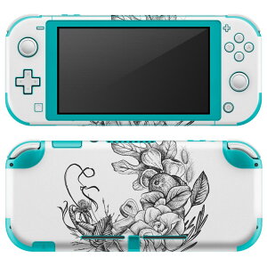 igsticker Nintendo Switch Lite ��p �f�U�C���X�L���V�[�� �S�� �j���e���h�[ �X�C�b�` ���C�g ��p �Q�[���@ �J�o�[ �A�N�Z�T���[ �t�B���� �X�e�b�J�[ �G�A�t���[ 019561 �t�H���g flower ���m�N�� ��