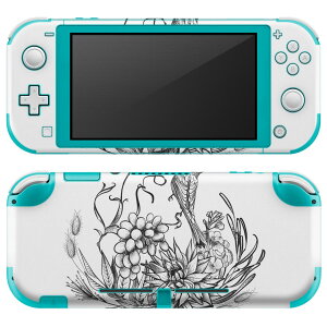 igsticker Nintendo Switch Lite ��p �f�U�C���X�L���V�[�� �S�� �j���e���h�[ �X�C�b�` ���C�g ��p �Q�[���@ �J�o�[ �A�N�Z�T���[ �t�B���� �X�e�b�J�[ �G�A�t���[ 019565 �t�H���g flower ���m�N�� ��