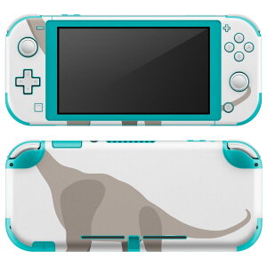 igsticker Nintendo Switch Lite ��p �f�U�C���X�L���V�[�� �S�� �j���e���h�[ �X�C�b�` ���C�g ��p �Q�[���@ �J�o�[ �A�N�Z�T���[ �t�B���� �X�e�b�J�[ �G�A�t���[ 019769 ���� ���� brachiosaurus �u���L
