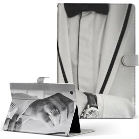 デザイン タブレットケース 手帳型 タブレット カバー レザー フリップ ダイアリー 二つ折り 革 023962 ウェディング　スーツ