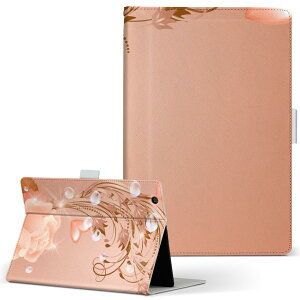 Surface mssaa4 Surface 3 128GB MSSAA4 SIMフリー Microsoft マイクロソフト LLサイズ 手帳型 タブレットケース カバー レザー フリップ ダイアリー 二つ折り 革 005271 薔薇 ハート シャボン玉