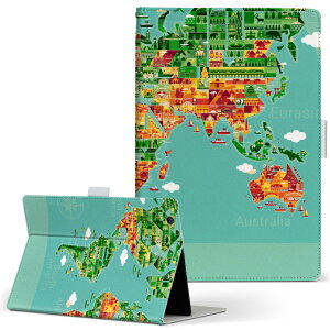 LAVIE Tab T10d �p �^�u���b�g �P�[�X docomo �h�R�� L�T�C�Y �蒠�^ �^�u���b�g�P�[�X �J�o�[ ���U�[ �t���b�v �_�C�A���[ ��܂� �v 016030 ���E�n�}�@wordmap�@�J���t��