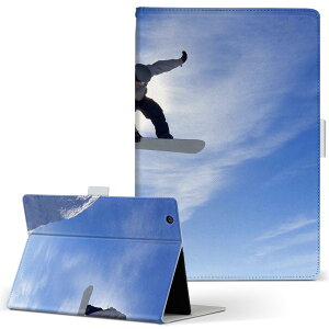 dtab Compact d-02K ディータブコンパクト D02K Mサイズ 手帳型 タブレットケース カバー 全機種対応有り レザー フリップ ダイアリー 二つ折り 革 001174 スノーボード 雪 スポーツ