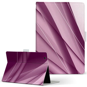 OPPO Pad Air 用 タブレットケース Lサイズ 手帳型 タブレットケース カバー 全機種対応有り レザー フリップ ダイアリー 二つ折り 革 002043 シンプル 紫