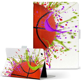 Xperia Tablet エクスペリアタブレット sot31 SONY ソニー Lサイズ 手帳型 タブレットケース カバー 全機種対応有り レザー フリップ ダイアリー 二つ折り 革 002907 スポーツ　シンプル　カラフル