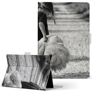 dtab Compact d-42A Lenovo docomo ドコモ Sサイズ 手帳型 タブレットケース カバー 全機種対応有り レザー フリップ ダイアリー 二つ折り 革 023389 子供 写真 モノクロ