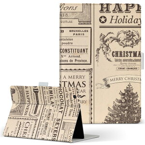 firemax11 用 2023年発売 対応カバー インチ L サイズ 手帳型 タブレットケース カバー 全機種対応有り レザー フリップ ダイアリー 二つ折り 革 006320 英語 文字 新聞