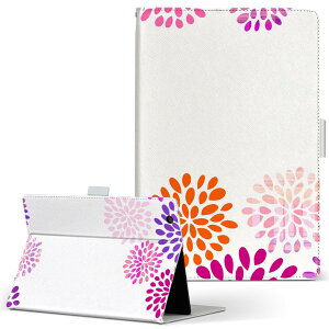 dtab d-51c 用 タブレットケース docomo ドコモ Lサイズ 手帳型 タブレットケース カバー 全機種対応有り レザー フリップ ダイアリー 二つ折り 革 009696  ピンク 紫