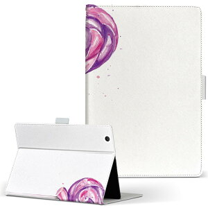 HUAWEI MatePad 11 対応 手帳型 Lサイズ 手帳型 タブレットケース カバー 全機種対応有り レザー フリップ ダイアリー 二つ折り 革 017767 キャンディ ぺろぺろキャンディ 飴