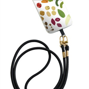 Galaxy A20 SC-02M ギャラクシー sc02m 専用 ショルダーケース ソフトケース スマホカバー 落下防止 スマホケース 斜めかけ 縄掛けケース 耐衝撃 tpu 009272 キャラクター 食べ物