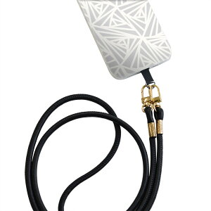 Galaxy A20 SC-02M ギャラクシー sc02m 専用 ショルダーケース ソフトケース スマホカバー 落下防止 スマホケース 斜めかけ 縄掛けケース 耐衝撃 tpu 012621 モノトーン グレー 柄