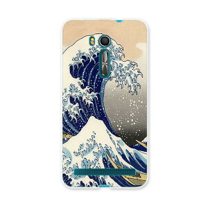 ZenFone Go ZB551KL ASUS zb551kl simfree SIMフリー スマホ カバー スマホケース スマホカバー PC ハードケース 和風 和柄 海 写真・風景 クール 003250