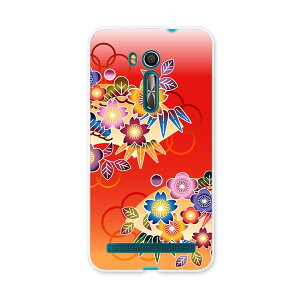 ZenFone Go ZB551KL ASUS zb551kl simfree SIMフリー スマホ カバー スマホケース スマホカバー PC ハードケース 花 フラワー 和風 和柄 その他 005624