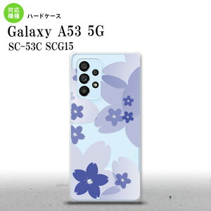SC-53C SCG015 Galaxy A53 5G X}zP[X wʃP[X n[hP[X ԕ TN B  Y fB[X nk-a53-059