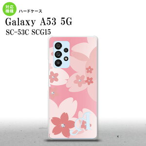 SC-53C SCG015 Galaxy A53 5G X}zP[X wʃP[X n[hP[X ԕ TN C sN +At@xbg Y fB[X nk-a53-062i