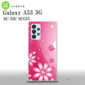 SC-53C SCG015 Galaxy A53 5G X}zP[X wʃP[X n[hP[X ԕ K[x sN Y fB[X nk-a53-066
