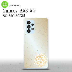 SC-53C SCG015 Galaxy A53 5G X}zP[X wʃP[X n[hP[X a TN  Y fB[X nk-a53-1272