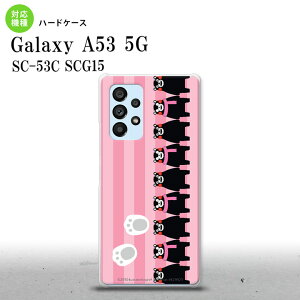SC-53C SCG015 Galaxy A53 5G X}zP[X wʃP[X n[hP[X ܃ XgCv sN Y fB[X nk-a53-km11