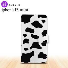 iPhone13mini iPhone13 mini 手帳型スマホケース カバー ダルメシアン 牛 クリア 5.4インチ nk-004s-i13m-dr479