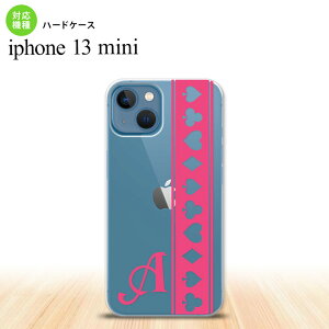 iPhone13mini iPhone13 mini �P�[�X �n�[�h�P�[�X �g�����v �� �s���N �N���A +�A���t�@�x�b�g nk-i13m-530i