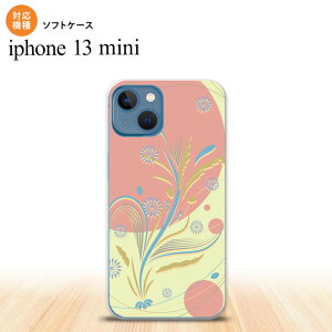 iPhone13mini iPhone13 mini ケース ソフトケース 和柄 ピンク 黄 iPhone ミニ 5.4インチ おしゃれ かわいい メンズ レディース キッズ デザインたくさん nk-i13m-tp1230