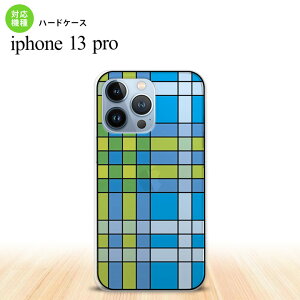 iPhone13 Pro iPhone13Pro �w�ʃP�[�X �J�o�[ �X�e���h�O���X�� �`�F�b�N �u���[ �X�e���h�O���X�� nk-i13p-sg11