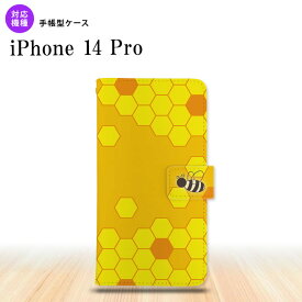 iPhone14 Pro iPhone14 Pro 手帳型スマホケース カバー ハニー 黄 nk-004s-i14p-dr1681