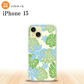 iPhone15 iPhone15 スマホケース 背面ケースソフトケース ティアレ B 青 2023年 9月発売 nk-i15-tp1493
