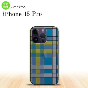 iPhone15 Pro iPhone15 Pro �w�ʃP�[�X �J�o�[ �X�e���h�O���X�� ������� �`�F�b�N �u���[ �X�e���h�O���X�� 2023�N 9������ nk-i15p-sg11