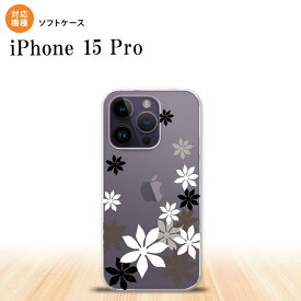 iPhone15 Pro iPhone15 Pro スマホケース 背面ケースソフトケース ティアレ A 黒 2023年 9月発売 nk-i15p-tp1077