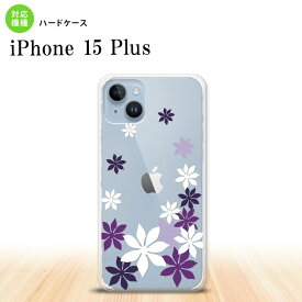 iPhone15 plus iPhone15 plus スマホケース 背面ケース ハードケース ティアレ A 紫 2023年 9月発売 nk-i15pl-1078
