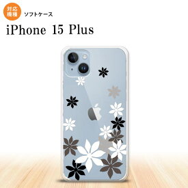 iPhone15 plus iPhone15 plus スマホケース 背面ケースソフトケース ティアレ A 黒 2023年 9月発売 nk-i15pl-tp1077