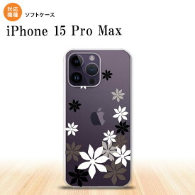 iPhone15 Pro Max iPhone15 Pro Max スマホケース 背面ケースソフトケース ティアレ A 黒 2023年 9月発売 nk-i15pm-tp1077