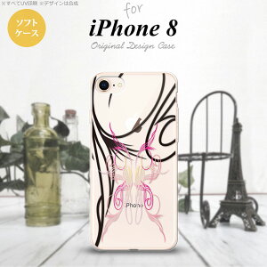 iPhone7 iPhone8 �X�}�z�P�[�X �\�t�g�P�[�X �s���X�g �� �s���N �����Y ���f�B�[�X nk-ip8-tp1233
