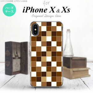 【iPhoneX】【スマホケース/スマホカバー】【アイフォンX】iPhoneX スマホケース カバー アイフォンX スクエア 茶 nk-ipx-1021【メール便送料無料】