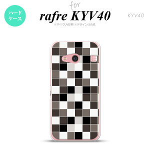【KYV40】【スマホケース/スマホカバー】【ラフレ ケイワイブイ40】KYV40 スマホケース rafre KYV40 カバー ラフレ ケイワイブイ40 スクエア グレー nk-kyv40-1016【メール便送料無料】