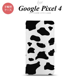 GooglePixel4 Google Pixel 4 手帳型スマホケース カバー ダルメシアン 牛 クリア nk-004s-px4-dr479