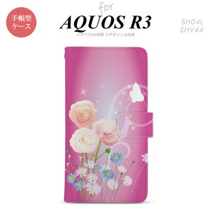 SH-04L/SHV44 AQUOS R3 蒠^X}zP[X Jo[ ԕ ~bNX sN nk-004s-r3-dr282