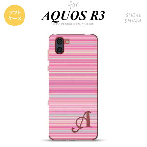 SH-04L AQUOS R3 �X�}�z�P�[�X �\�t�g�P�[�X �{�[�_�[ �� �s���N +�A���t�@�x�b�g �����Y ���f�B�[�X nk-r3-tp1286i
