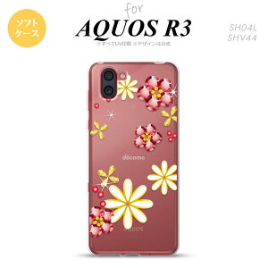 SH-04L AQUOS R3 X}zP[X \tgP[X ԕ ~bNX E NA Y fB[X nk-r3-tp306
