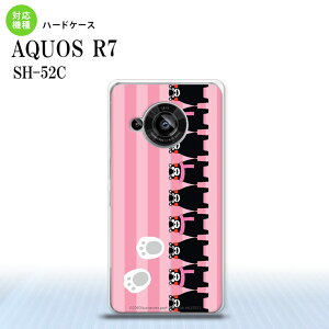 SH-52C AQUOS R7 X}zP[X wʃP[X n[hP[X ܃ XgCv sN 2022N 7 nk-r7-km11