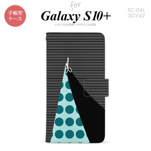 SC-04L SCV42 Galaxy S10+ 蒠^X}zP[X Jo[ ͂  nk-004s-s10p-dr1346
