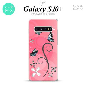 SC-04L SCV42 Galaxy S10+ �X�}�z�P�[�X �n�[�h�P�[�X �o�^�t���C �� D �s���N �����Y ���f�B�[�X nk-s10p-225