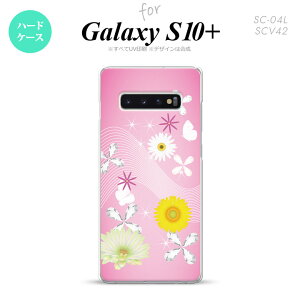 SC-04L SCV42 Galaxy S10+ �X�}�z�P�[�X �n�[�h�P�[�X �ԕ� �~�b�N�X B �s���N �����Y ���f�B�[�X nk-s10p-275