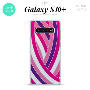 SC-04L SCV42 Galaxy S10+ �X�}�z�P�[�X �J�o�[ �� �s���N �X�e���h�O���X�� nk-s10p-sg14