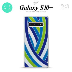SC-04L SCV42 Galaxy S10+ �X�}�z�P�[�X �J�o�[ �� �u���[ �X�e���h�O���X�� nk-s10p-sg16
