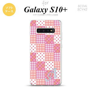 SC-04L SCV42 Galaxy S10+ �X�}�z�P�[�X �\�t�g�P�[�X �p�b�`���[�N �s���N +�A���t�@�x�b�g �����Y ���f�B�[�X nk-s10p-tp1061i