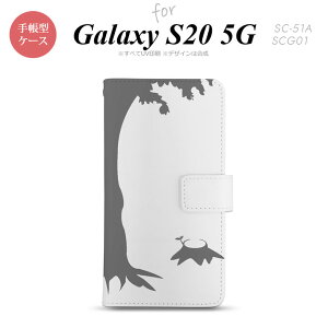 SC-51A SCG01 Galaxy S20 5G 蒠^ X}zP[X Sʈ  Xgbvz[ ɃJ[h|Pbgt ؂芔 O[ nk-004s-s20-dr198