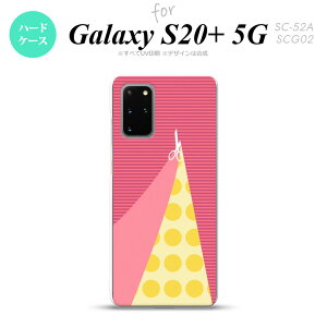 SC-52A SCG02 Galaxy S20+ 5G スマホケース ハードケース はさみ ピンク メンズ レディース nk-s20p-1344